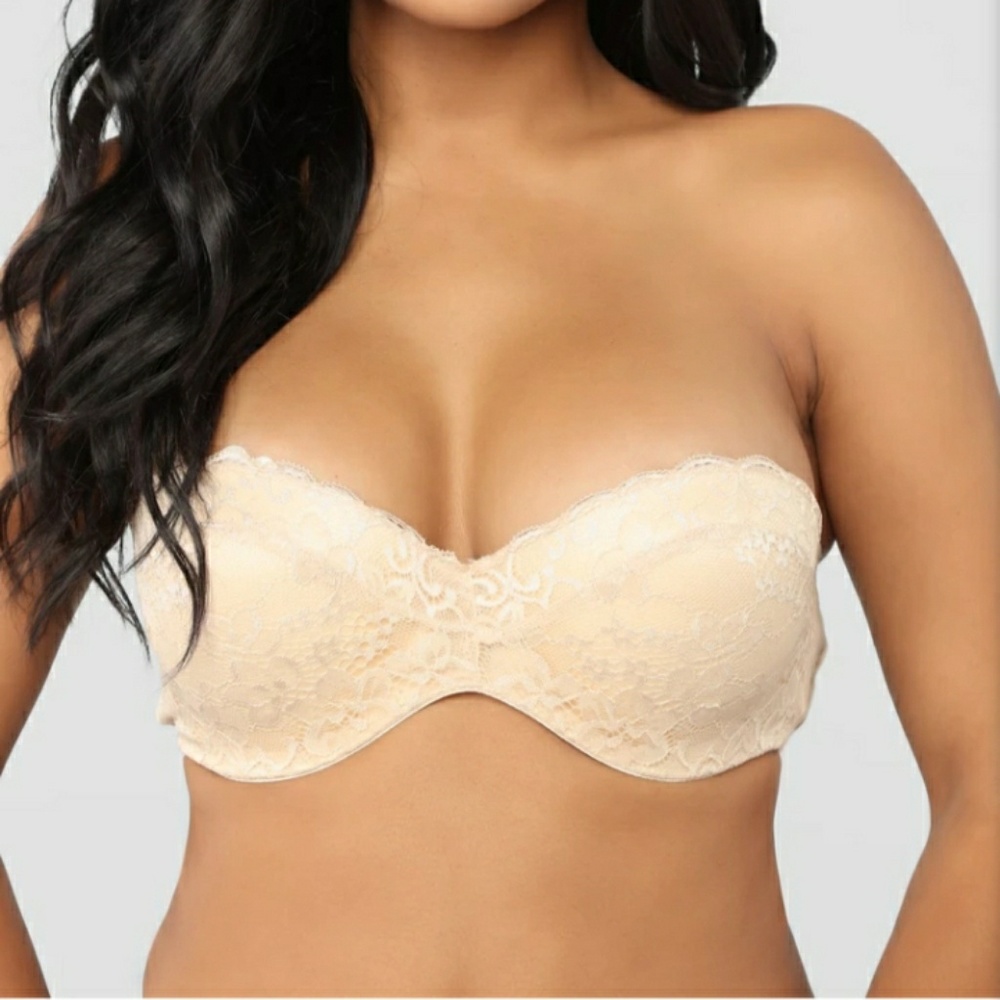 Fashion Nova Over You Push Up Multi Way Bra 36C